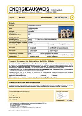 Foto - 3 Zimmer Erdgeschoßwohnung in Regensburg