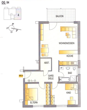 Foto - Moderne Eigentumswohnung in 74360 Ilsfeld zu verkaufen