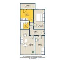 3 Zimmer Wohnung - 550,00 EUR Kaltmiete, in Leipzig (PLZ: 04329) Ost