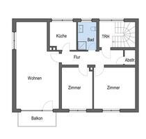 Wohnung 3 ZKB + Balkon - 800,00&nbsp;EUR Kaltmiete, ca.&nbsp; 80,00&nbsp;m&sup2; in Bad Salzuflen (PLZ: 32108) Ehrsen-Breden