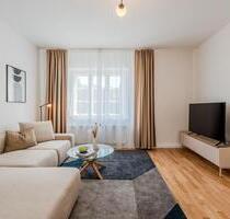 Wohnen im Grünen: Geschmackvoll möblierte 2-Zimmer-Wohnung in Zehlendorf - Berlin Steglitz-Zehlendorf