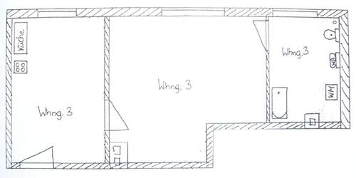 Foto - Einraumwohnung Ilmenau - 300,00&nbsp;EUR Kaltmiete, ca.&nbsp; 32,00&nbsp;m&sup2;