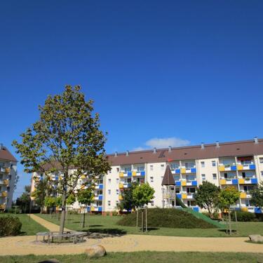 Foto - 3-Raum-Wohnung mit Blick auf den Spielplatz