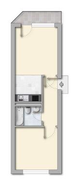 Foto - 2 Zimmer Etagenwohnung in Ohrdruf