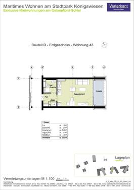 Foto - 1 Zimmer Erdgeschoßwohnung zur Miete in Schleswig