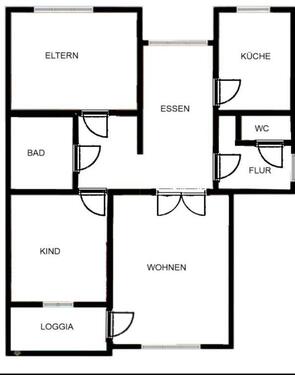 Foto - 3.5 Zimmer Erdgeschoßwohnung zum Kaufen in Neutraubling