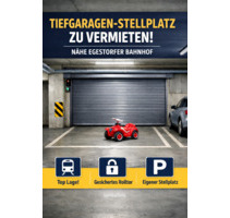 Exklusiver Tiefgaragenstellplatz in Toplage! - Barsinghausen