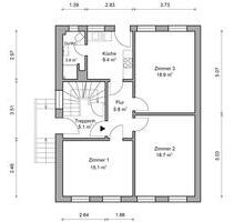 Frisch renovierte 3-Zimmer-EG-Wohnung mit Garten (Zentrumsnah) - Neustadt in Holstein