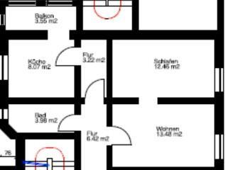 Foto - 2 Zimmer Wohnung in Nette - 408,00&nbsp;EUR Kaltmiete, ca.&nbsp; 51,00&nbsp;m&sup2;