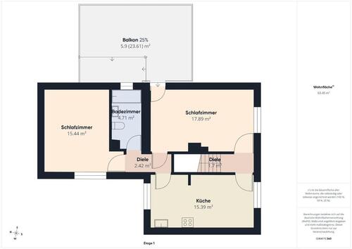 Foto - 5 Zimmer Doppelhaushälfte in Weingarten