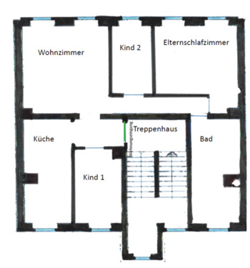 Foto - 4 Zimmer Etagenwohnung in Plauen