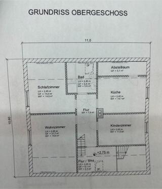 Foto - 5 Zimmer Dachgeschoßwohnung zur Miete in Nienburg (Weser)