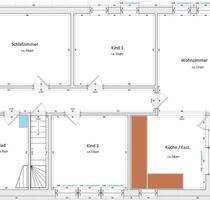 Obergeschosswohnung mit kleiner Loggia in Twist-Bült zu vermieten