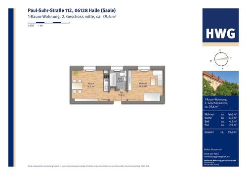 Foto - Etagenwohnung in Halle (Saale)