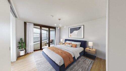 Foto - Live Modern, Live Central – Stilvolles 2-Raum-Apartment mit Loggia im ikonischen Spring Tower