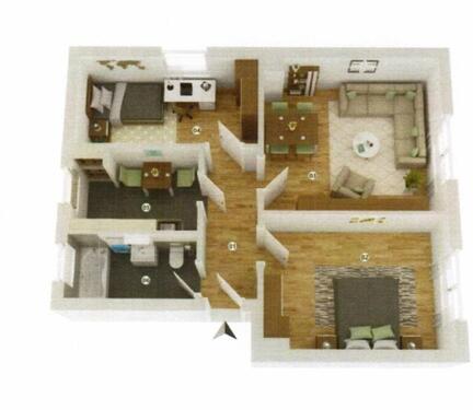 Foto - 3 Zimmer Erdgeschoßwohnung zur Miete in Döbeln