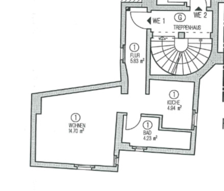 Foto - 1-Zimmer Wohnung in 04600 Altenburg