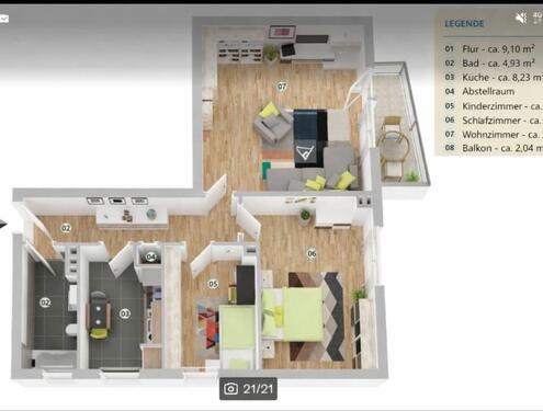 Foto - Renoviere Wohnung (73 m²) in zentraler Lage - Langenhagen