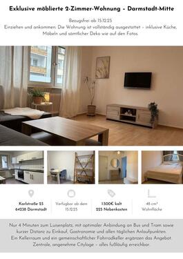 Foto - 2 Zimmer Wohnung in Darmstadt Stadtmitte