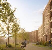 Neubauerstbezug in der Neuen Meile - Lübeck Sankt Lorenz Nord