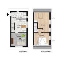 Hübsche 3- Zi Maisonette mit Traumaussicht. Stellplatz vorhanden. - Reichenbach an der Fils