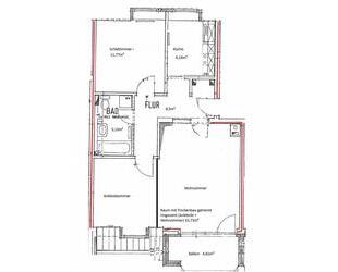 5-Zimmer Maisonette-Wohnung, Klima, Wallbox, Balkon - Machern