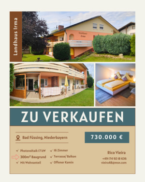 Foto - Pension mit Eigenheim und Baugrund