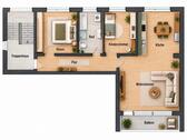 Foto - 3 Zimmer Etagenwohnung zur Miete in Papenburg