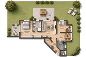 Foto - Idyllische 3,5-Zi-Gartenwohnung mit 2 Terassen KN-Petershausen