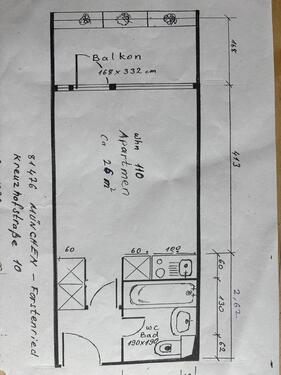 Foto - 1 Zimmer Etagenwohnung zur Miete in Haimhausen