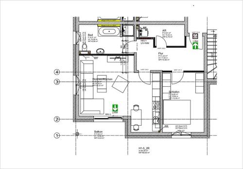 Foto - Helle und großzügige Zweiraum-Wohnung