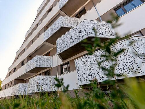 Foto - Wohnung m. großem Süd-Balkon 