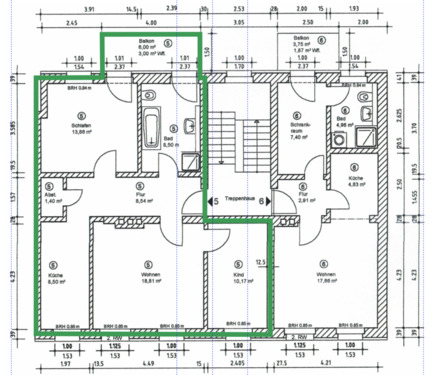 Foto - 3 Raum Wohnung Magdeburg Lemsdorf