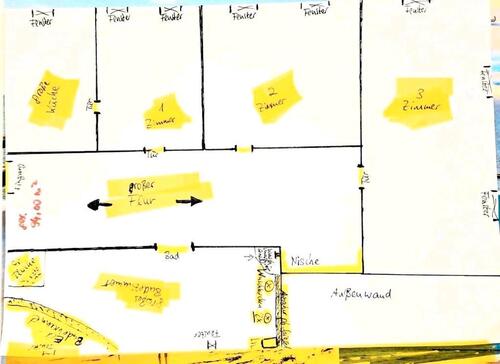 Foto - 3 Zimmer Erdgeschoßwohnung in Hildburghausen