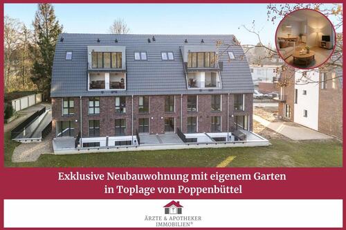 Foto - Exklusive Neubauwohnung mit eigenem Garten in Toplage von Poppenbüttel