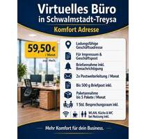 Geschäftsadresse mit Postannahme in Schwalmstadt-Treysa
