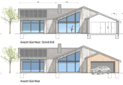 Foto - Erstbezug: Einfamilienhaus mit Einliegerwohnung in Wettmar