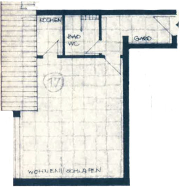 Foto - 1 Zimmer Etagenwohnung zur Miete in Hannover