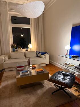 Foto - 3 Zimmer Altbauwohnung in Hamburg Eppendorf zur Untermiete