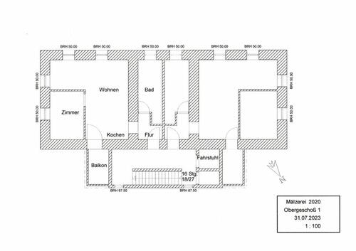 Foto - Etagenwohnung zur Miete in Haldensleben