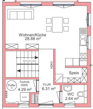 Foto - 4 Zimmer Etagenwohnung zur Miete in Kreßberg