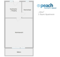 +++ Top gepflegtes Apartment mit Balkon +++ - Essen Stadtbezirk III