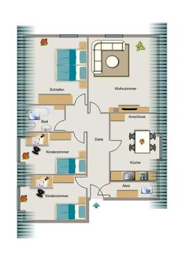 Foto - Etagenwohnung in Oer-Erkenschwick zur Miete