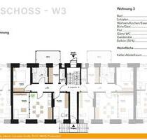 Kernsanierte 3-Zimmer-Wohnung + Balkon + Stellpl. in Pfullendorf