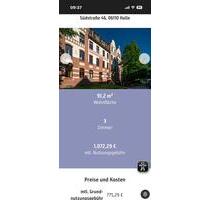 3 Raumwohnung Südstrasse 46 - 1.072,00&nbsp;EUR Kaltmiete, ca.&nbsp; 91,00&nbsp;m&sup2; in Halle (Saale) (PLZ: 06110) Damaschkestraße