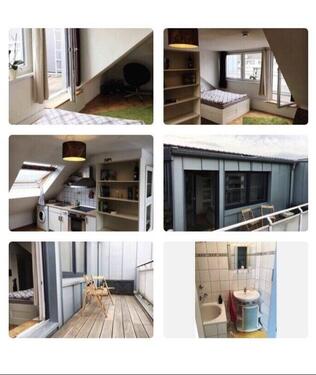 Foto - Appartement mit Dachterrasse in Derendorf zur Zwischenmiete