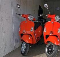 Stellplatz für ein Motorrad in einer Garage. LindenLimmer - Hannover Linden-Limmer