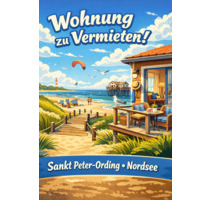 2,5 Zimmer 1.OG Wohnung zur Miete in Sankt Peter-Ording, Bad.