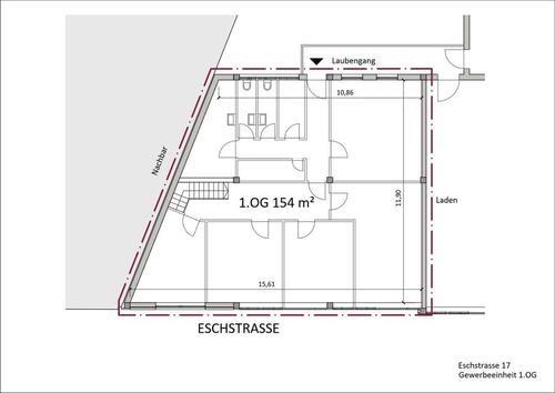 Foto - Büro- Praxisräume in der Eschstraße Bünde