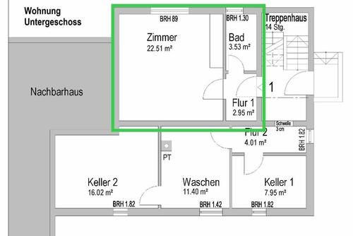 Foto - 1-Zimmer-Wohnung in 97922 Gerlachsheim zu vermieten
